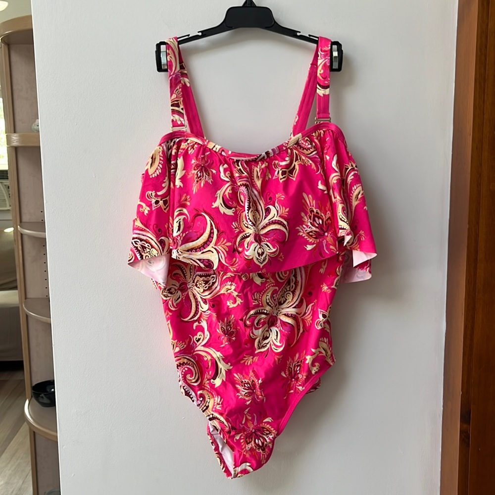 CURVE by Sunsets Rhapsody Valencia One apiece Swimsuit,Size 16,NWT